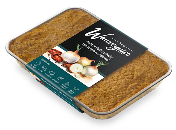 Wawrzyniec PRO pasta ze słodką cebulką i suszonymi pomidorami