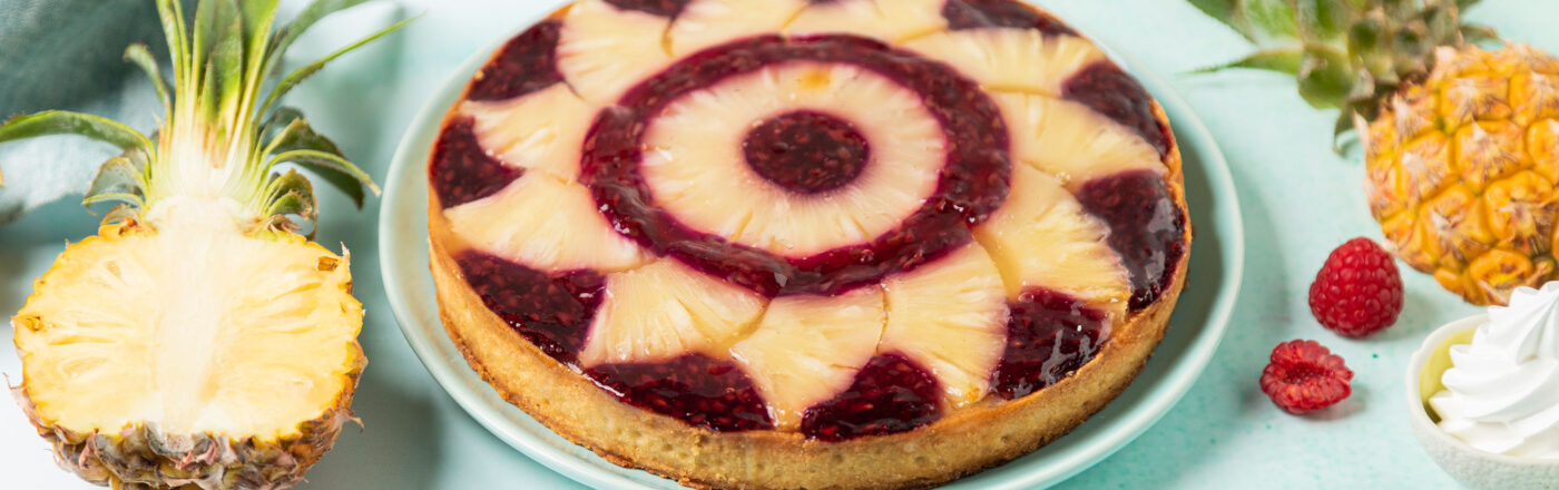 Tarta ananasowa.