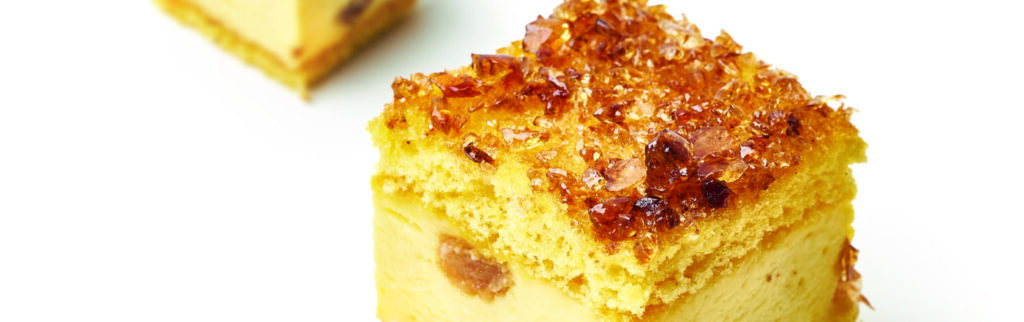 Chereaux – ciasto biszkoptowe z musem z ricotty - przepis Francesco Elmi.