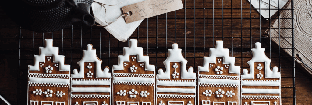 Ozdobne pierniki świąteczne Igi Sarzyńskiej