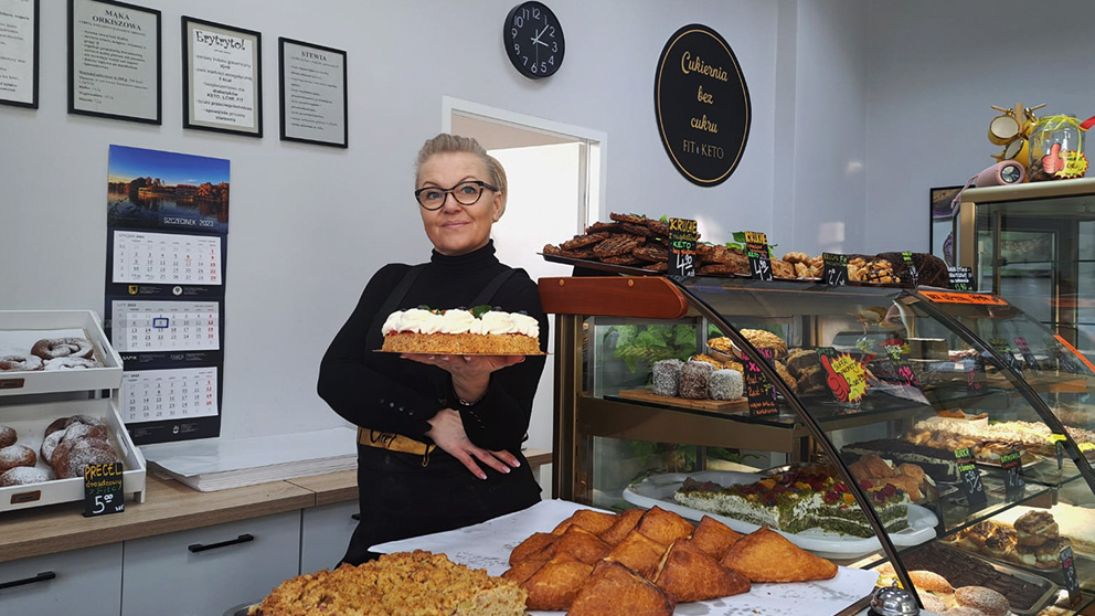 Pomysł na biznes – Cukiernia bez cukru FIT i KETO. Rozmowa z Iwoną Gajewską