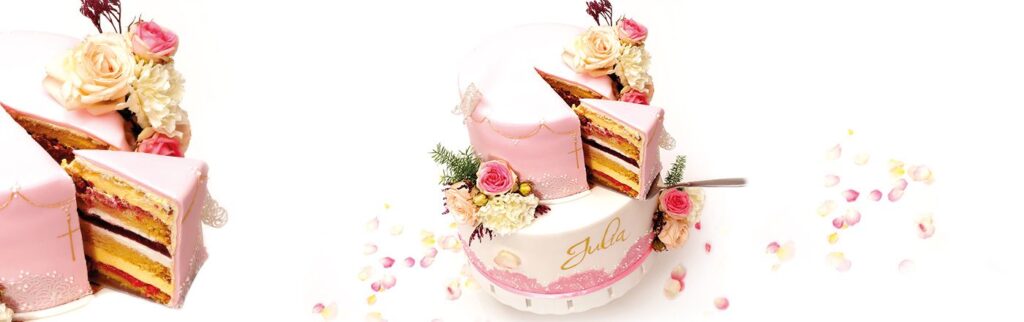 Tort cytrynowo-maślany z malinami