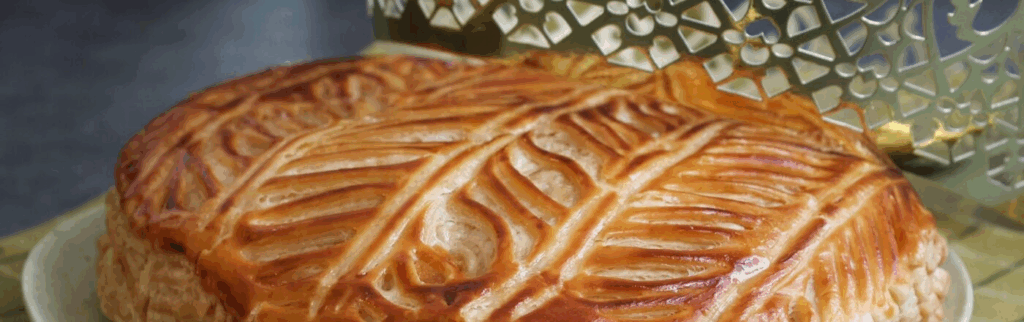 Galette des Rois à la véritable frangipane.